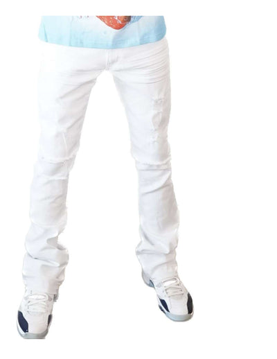 Men's Slim Fit Flared Jeans